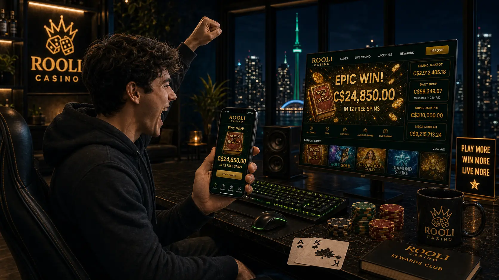 rooli casino 3