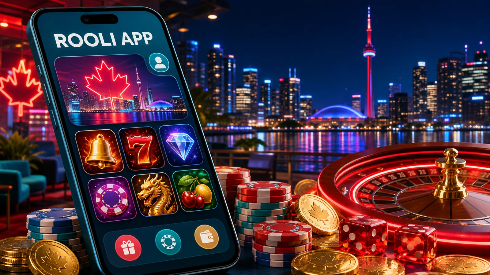 Rooli Casino App Canada content banner