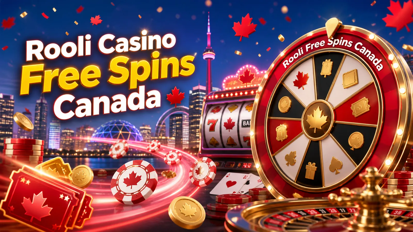 Rooli Casino Free Spins Canada content banner